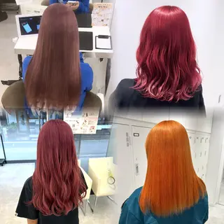 ロング カラー 透明感ハイトーン特化 /ケアブリーチ/莉駒のヘアスタイル