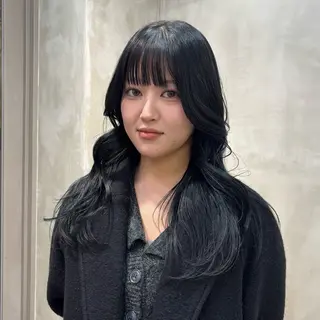 セミロング カラー The Path ARENのヘアスタイル