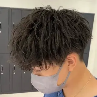 ショート パーマ メンズ THE 3rd HAIR 柏店所属・柏メンズ特化 THE3rdHAIRのヘアスタイル