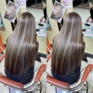 ロング Y Uのヘアスタイル