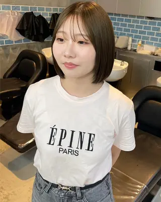 ミディアム 🐰ほのか /透明感カラーのヘアスタイル
