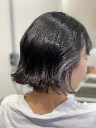 ミディアム カラー Snaly カラー特化ページのヘアスタイル