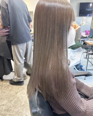 ロング カラー FUMA フウマのヘアスタイル