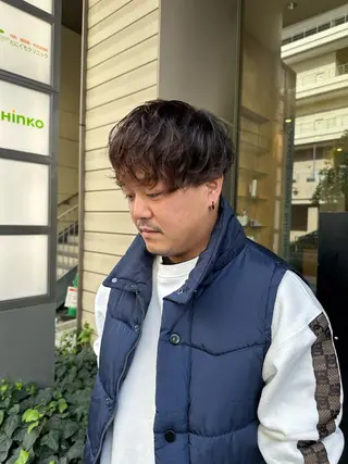 パーマ メンズ natsumi🍀 /modek’s尼崎のヘアスタイル