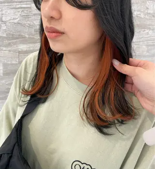 ロング JILL    hair所属・maki💖 ボブ/縮毛矯正のヘアスタイル