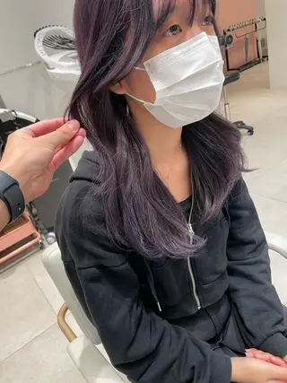 ロング カラー くびれショート/パー マ/🐬永井瑠栞🐬のヘアスタイル