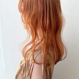 セミロング カラー フリーランス　美容師 cayocoのヘアスタイル