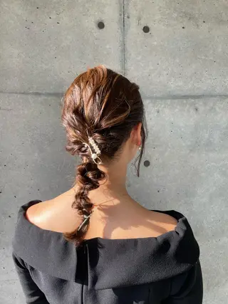 ヘアアレンジ am eyelash salon所属・am eyelash ❁︎ kasumiのマツエク・マツパデザイン