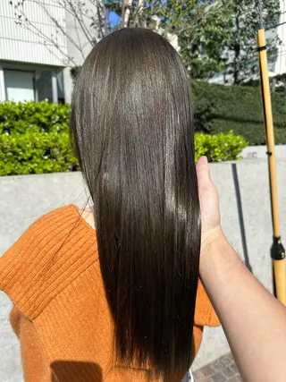 ロング カラー 【レイヤー/韓国風 /髪質改善】RINのヘアスタイル