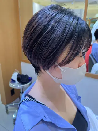 ショート 宮永 れいなのヘアスタイル