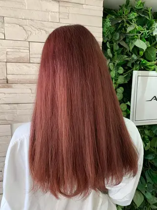 ロング 韓国ヘア×ハイトーン AYA💫のヘアスタイル