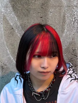 カラー 🐺新宿manabu プルエクステ🐺のヘアスタイル