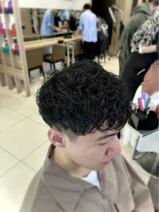 パーマ メンズ 波巻き・カルマ パーマ特化/aoiのヘアスタイル