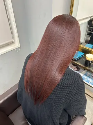 ロング カラー hair atelier OZ桑野店所属・阿佐見 若菜のヘアスタイル