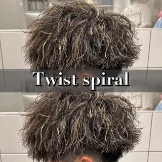 ショート パーマ メンズ 🖤Ayumi🖤 メンズ特化❤️‍🔥のヘアスタイル