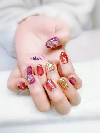 ネイル ハク キのネイルデザイン
