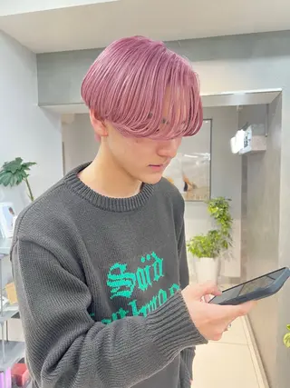 ショート カラー ハイトーンカラー/ さらさのヘアスタイル