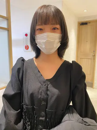 ミディアム 💫扱いやすい ／レイヤー/小林陸のヘアスタイル