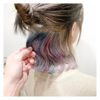 ミディアム カラー 北村 直人のヘアスタイル