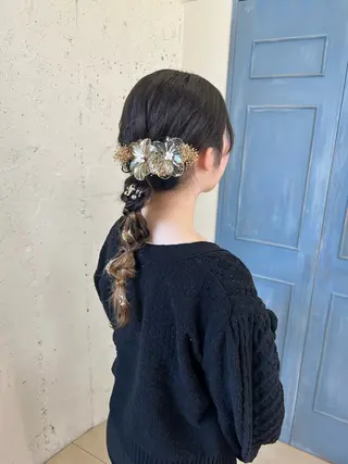 ロング カラー ヘアアレンジ charme【 シャルム 】所属・ボブ/レイヤー/ nanamiのヘアスタイル