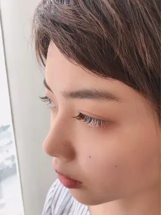 マツエク・マツパ ボブ/透明感カラー 岸本涼奈のヘアスタイル