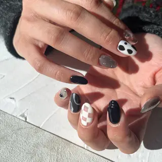 ネイル 小川 奈々花のネイルデザイン