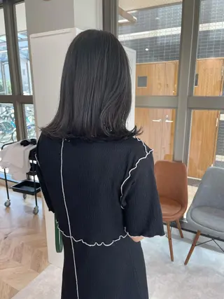 ミディアム カラー * 透明感カラー c h i h o *のヘアスタイル