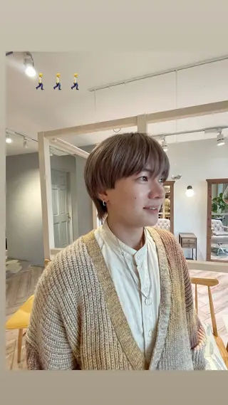 カラー メンズ メンズカット/パーマ 特化/唯翔/吉祥寺のヘアスタイル