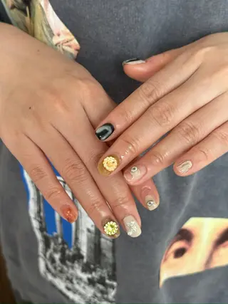 ネイル 🎀 Hiyubi._.nail 🫧所属・🎀フェイ フェイ🫧💗のネイルデザイン