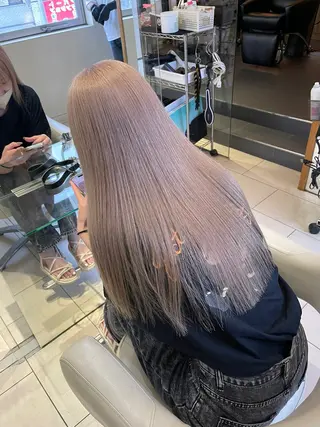 セミロング オーブヘアカメリア枚方店所属・AUBE HAIR 首藤優弥のヘアスタイル