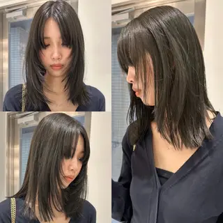 セミロング SALOWIN下北No.R店所属・୨୧柔らかいカラー nozomi ୨୧のヘアスタイル