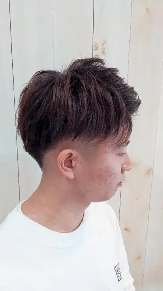 パーマ メンズ Russo(ルッソ)所属・こにし/蒲生四丁目 /髪質改善/スパのヘアスタイル