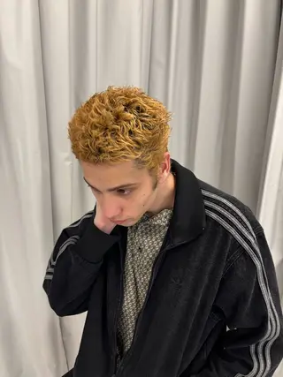 ショート メンズ 渡 汐音のヘアスタイル