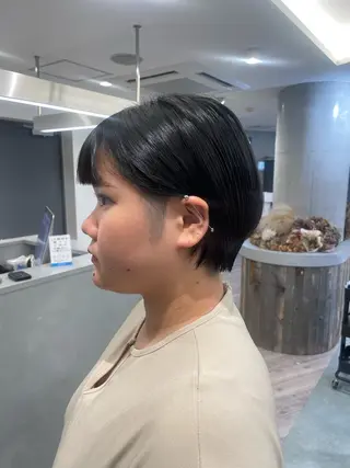 ショート ♡似合わせハイトーン ♡maiのヘアスタイル