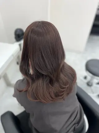 ロング ♡ナチュラルガーリー ♡ベージュ♡RINAのヘアスタイル