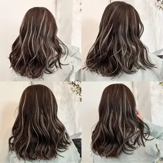 ロング カラー Dimo＆所属・ハイライトカラー /ダイスケのヘアスタイル