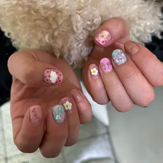 ネイル ぽっぷん satomiのネイルデザイン