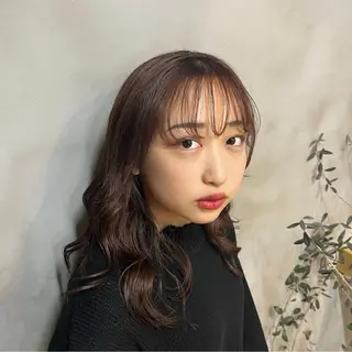 カラー ボブ/ミディ/ロング 特化/芳野りんかのヘアスタイル