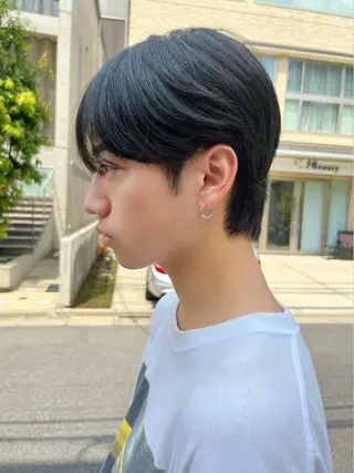 ショート メンズ メンズ🍃ナチュラル 韓国風ヘアRENのヘアスタイル