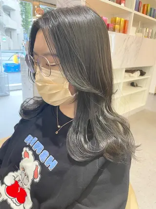 セミロング 髪質改善✨ ULTOWA🌈のヘアスタイル