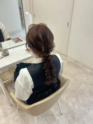 ロング Dityca rst所属・Hirakuni Manakaのヘアスタイル