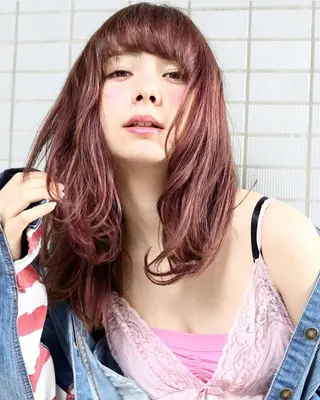 ロング 中山 丈也のヘアスタイル