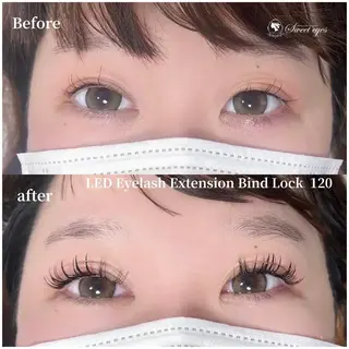 マツエク・マツパ Sweeteyes 金山店のマツエク・マツパデザイン