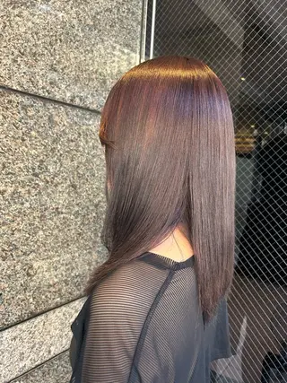 ロング 田中 らなのヘアスタイル