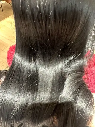 ミディアム SAYAKA🩶 レイヤー韓国ヘア新宿のヘアスタイル
