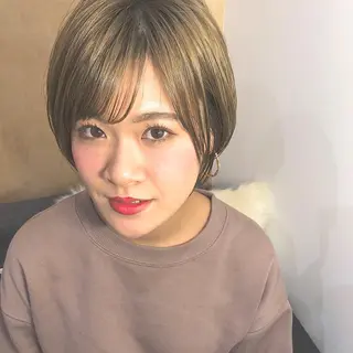 ショート the salon所属・本間 匠のヘアスタイル