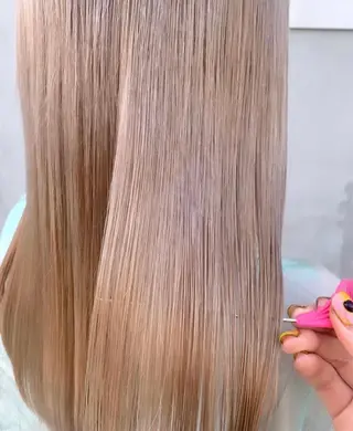 ミディアム カラー ダブルカラー /まつ毛パーマ🎀のヘアスタイル