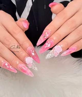 ネイル 波 なみのネイルデザイン