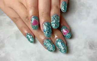 ネイル ネイルリボン 伊藤のネイルデザイン