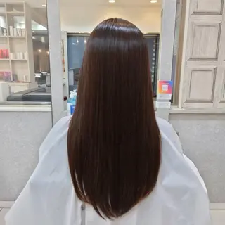 ロング カラー 北川 萌乃果のヘアスタイル